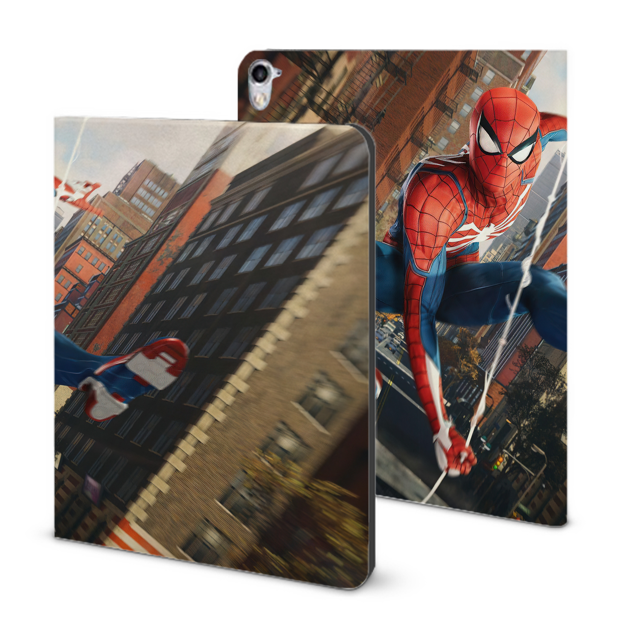 （画像用） アベンジャーズ The Avengers IPad ケース ブック型 PUレザー TPU 耐衝撃 軽量 薄型 ペン収納なし 全面保護 IPad 各モデル対応